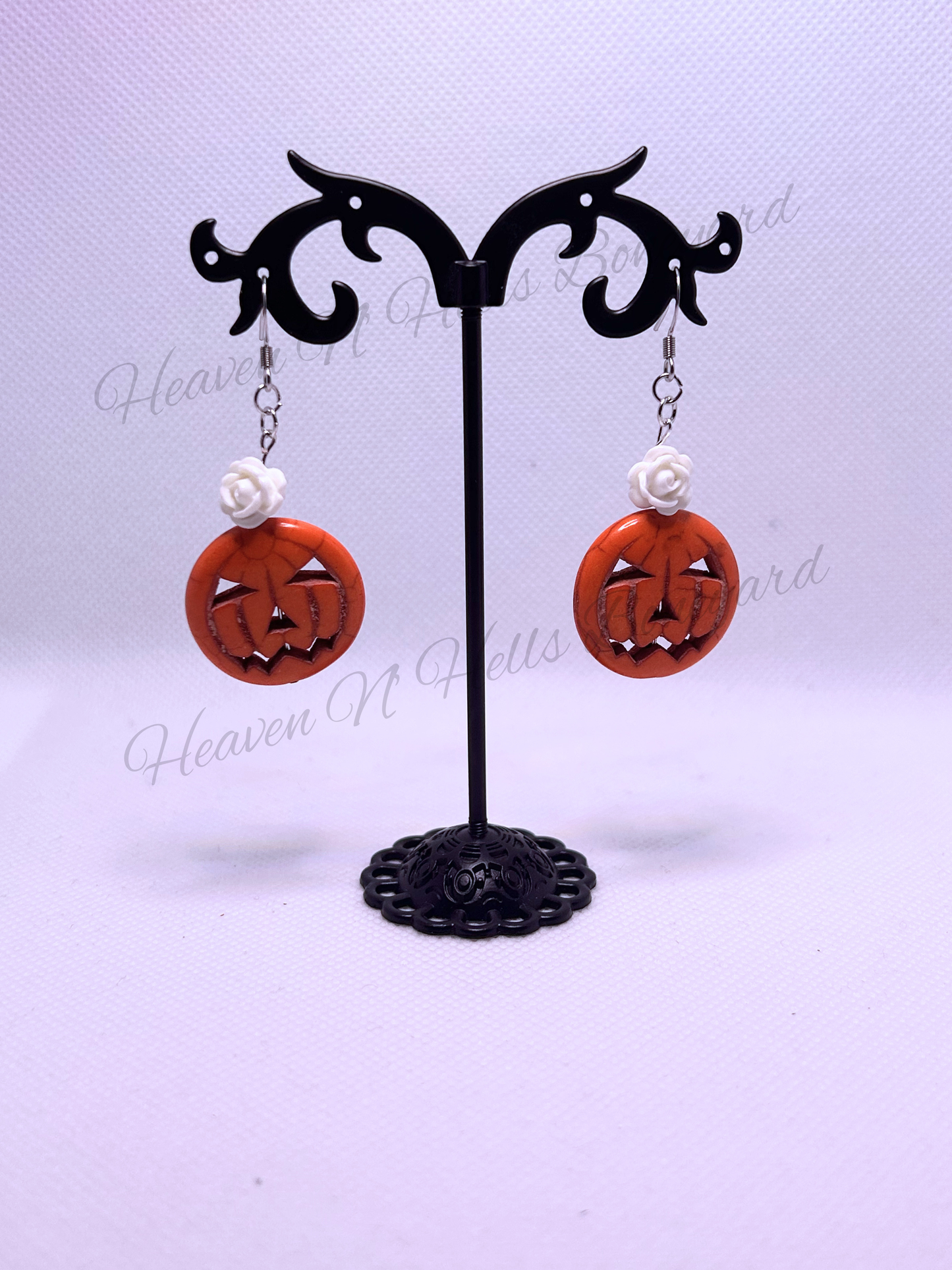 Jack-o'-lantern Earrings