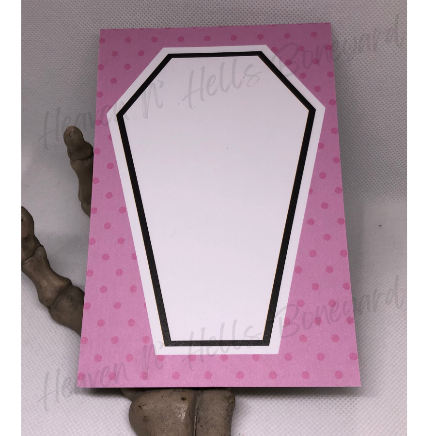 Coffin Cutie Notepad