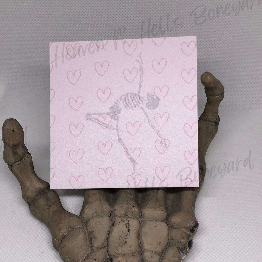 Love & Bones Sticky Notes