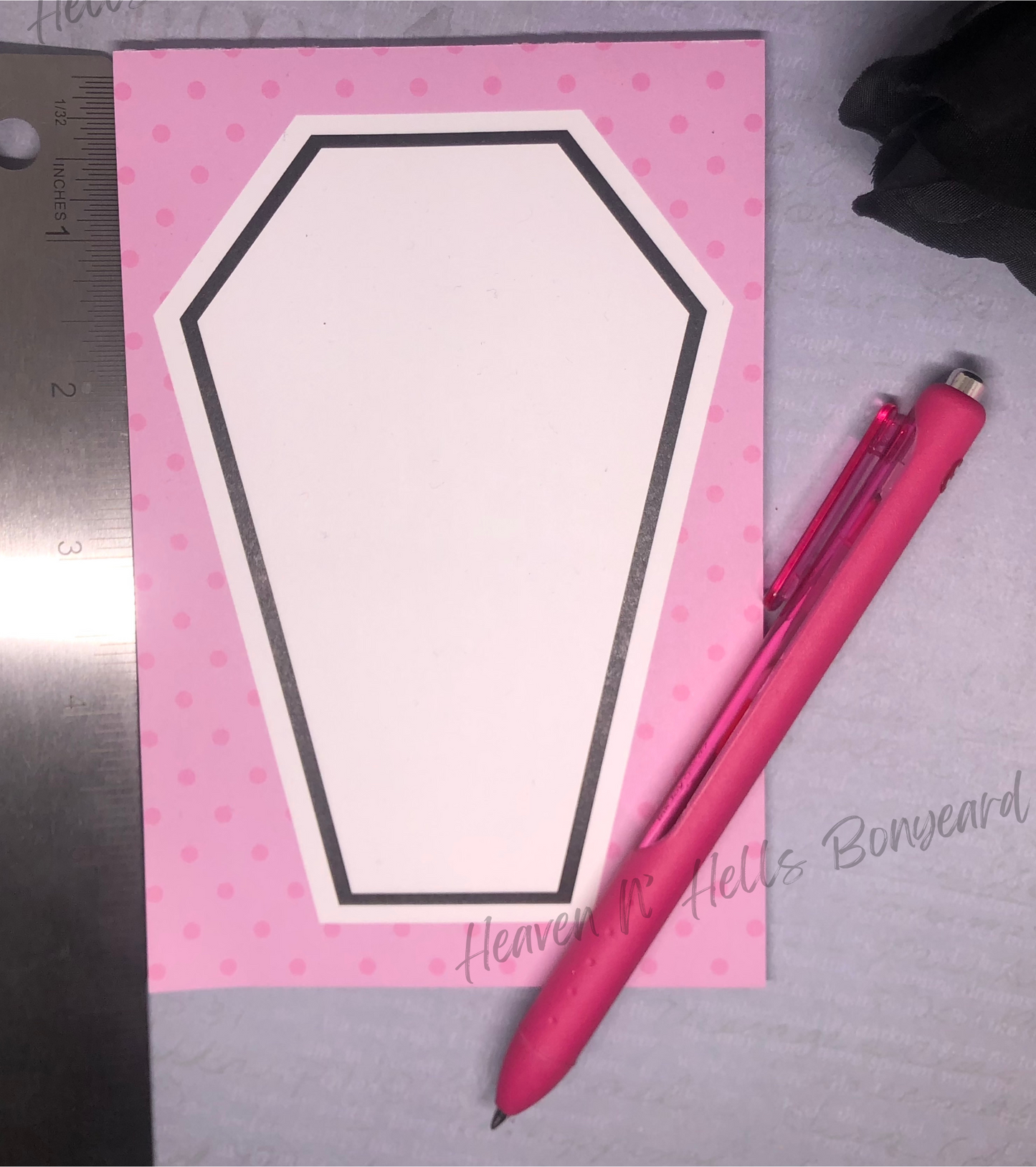 Coffin Cutie Notepad