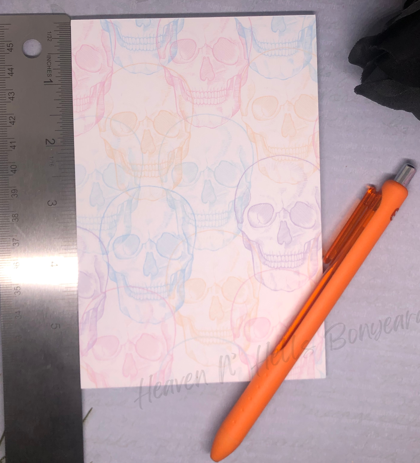 Color Me Dead Notepad