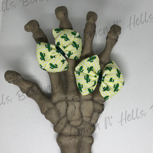 Mini Cactus Bow Set