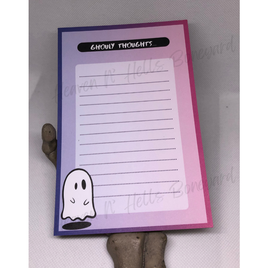 Ghouly Thoughts Notepad