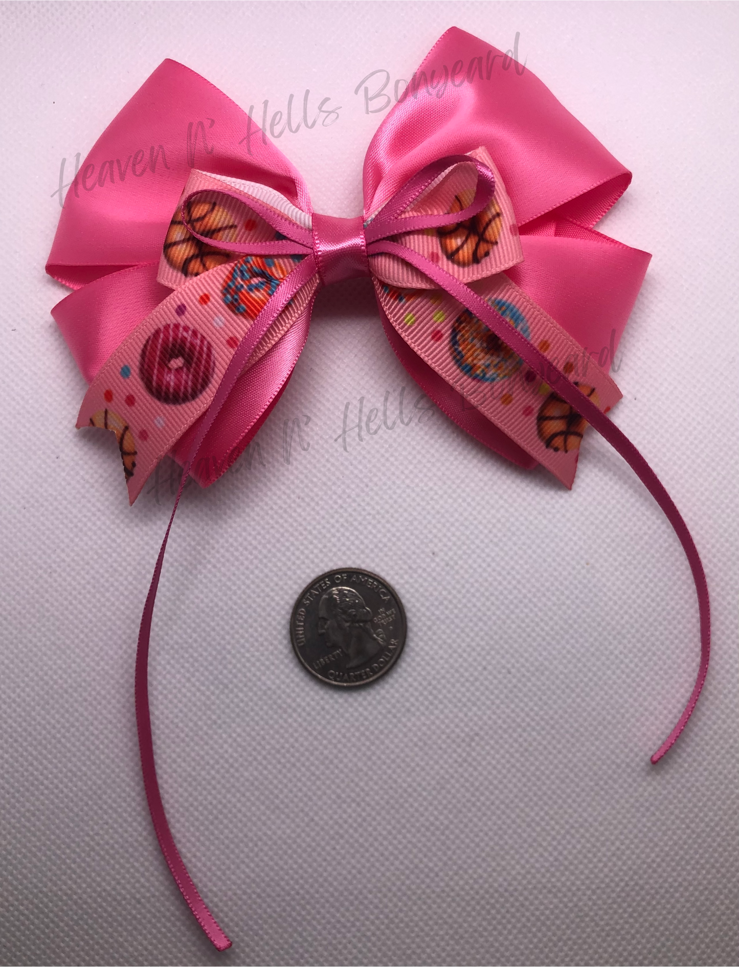 Donut Hair Bow