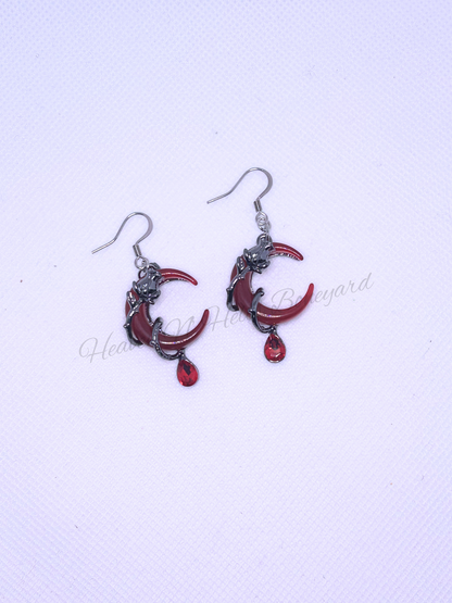 Blood Moon Earring